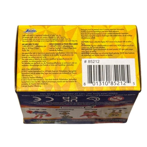SpongeBob SquarePants Nickelodeon Patrick Metalfigs Die-Cast Collectible Figure - Picture 3 of 3